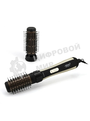 Фен-щётка Atlanta ATH-6841 золотистый, 1000 Вт, 50 мм