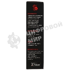 Мышь проводная A4Tech Bloody A90 черный, 6200 dpi, USB, кнопки - 8