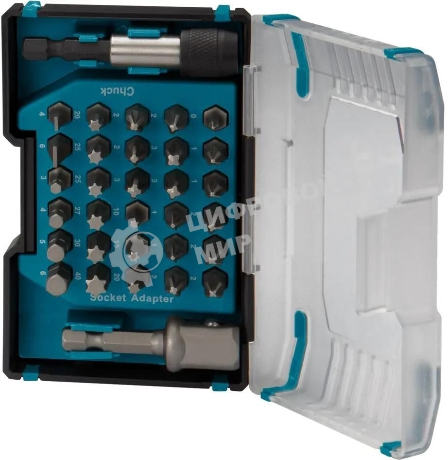 Набор бит Makita D-65084 (32пред.) для шуруповертов