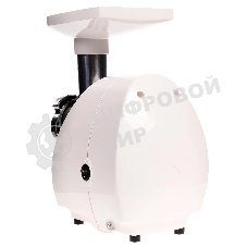 Мясорубка электрическая Аксион М25.01 белый, 1500 Вт, 1.7 кг/мин, защита от перегрузки, насадки - 3