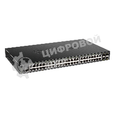 Коммутатор D-Link DGS-1250-52XMP/RU/A1A, 48×1 Гбит/с + 4×10 Гбит/с SFP+, управляемый