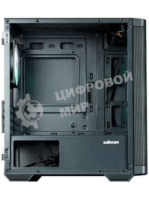 Компьютерный корпус ZALMAN M4, MATX, черный, WINDOW, 1xCombo (3.5'' or 2.5''), 1x3.5