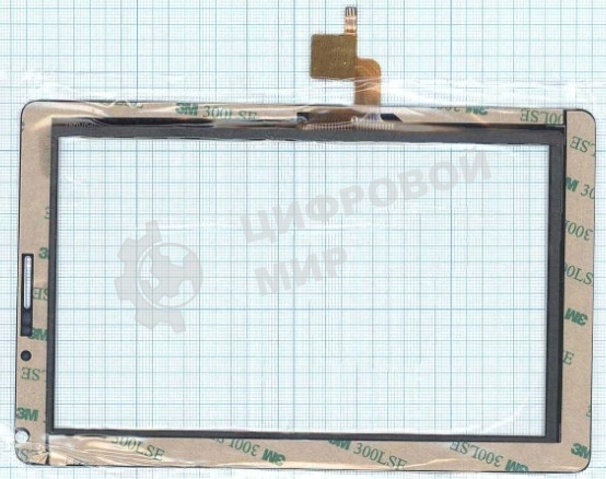 Сенсорное стекло (тачскрин) FPC-TP070247(V1801)-01, белое
