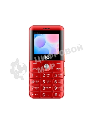 Мобильный телефон BQ 2006 Comfort красный/черный