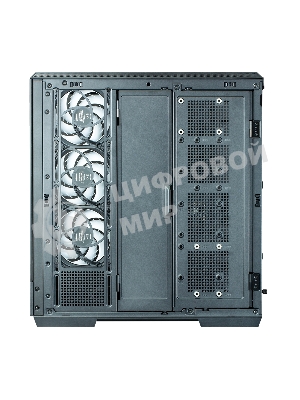 Компьютерный корпус ZALMAN P50 DS, ATX, черный, WINDOW, 2x3.5