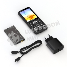 Мобильный телефон Maxvi K15c черный