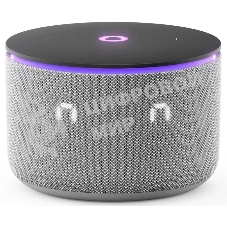 Умная колонка Яндекс Станция Мини 3 Про, 18Вт, компактная, 1 динамик, Алиса, Wi-Fi, Bluetooth 5.0, Zigbee, Matter, серый