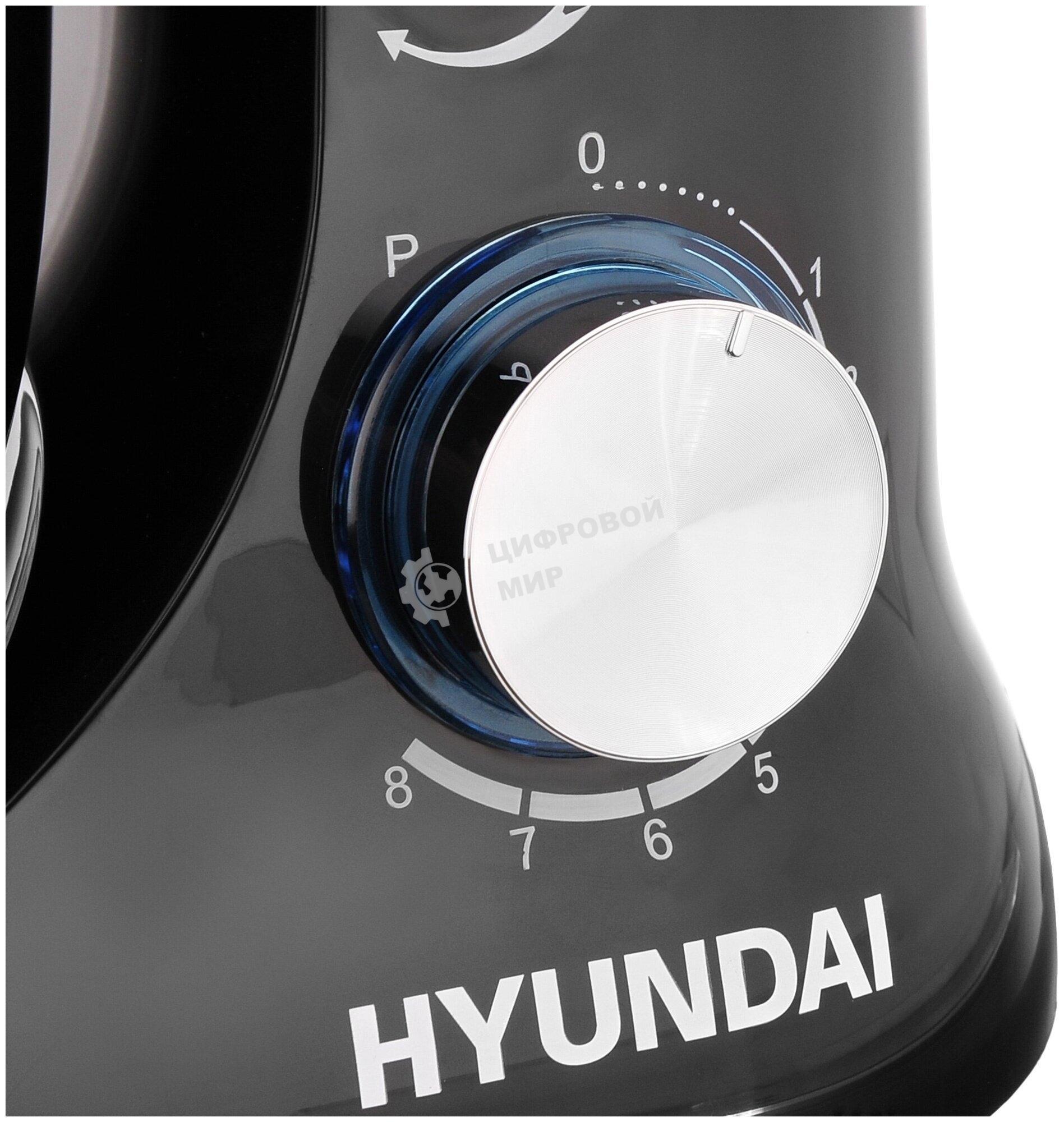 Миксер планетарный Hyundai HYM-S5461 1200 Вт, черный