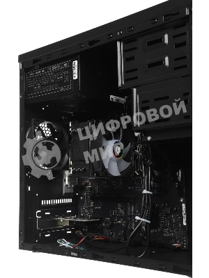 Моноблок Amur Нарвал B7I21 MT i5 12400 (2.5) 16Gb SSD 512Gb UHDG 730 FreeDOS 2x2.5GbitEth 500W мышь клавиатура черный (RUS) (2149657)