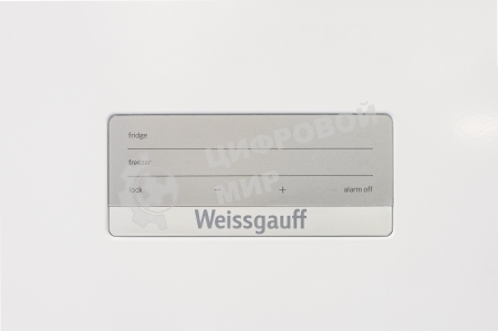 Холодильник Weissgauff CBN2WB1W2 INVERTER белый двухкамерный 280/108л морозилка снизу, No Frost