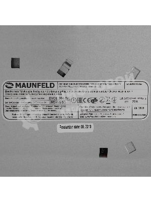 Варочная панель Maunfeld EVCE.594-BK ЧЕРНОЕ стекло