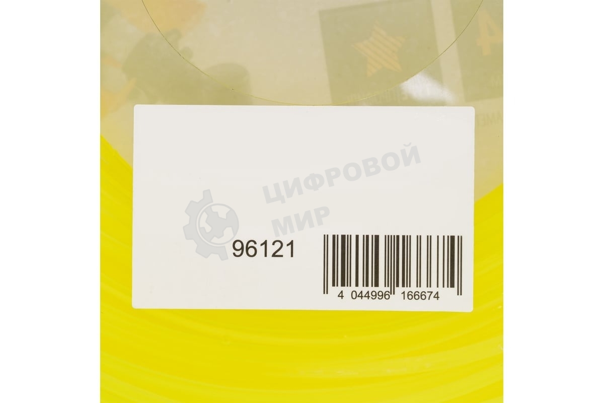 Леска для триммера Denzel звезда 2,4 мм х58 м, блистер FLEX CORD