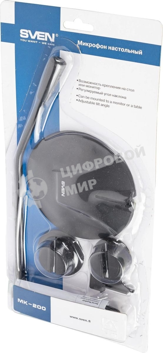 Микрофон Sven MK-200, черный
