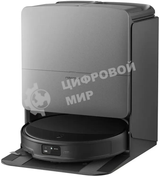 Робот-пылесос Roborock Saros 20 черный, 6000 мAч Li-Ion, уборка сухая/влажная, пылесборник контейнер 0,26 л