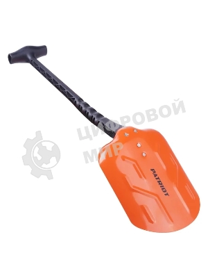 Лопата Patriot SAP-710, автомобильная, облегченная, нейлоновая Т-ручка, 710 мм