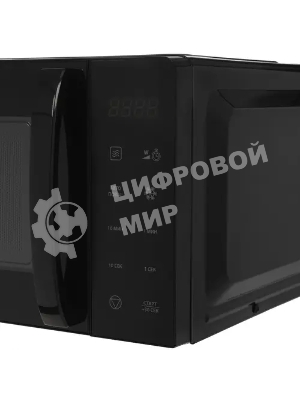 Микроволновая печь Hyundai HYM-D3030 черный, 20 л, 700 Вт, переключатели - сенсор