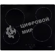 Электрическая варочная панель Hyundai HHE 6410 BG Hi-Light, независимая, черный