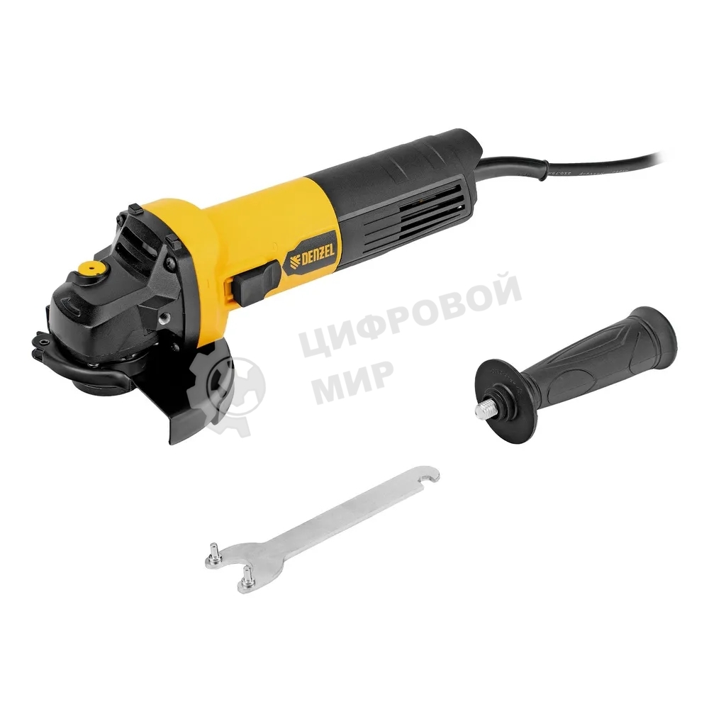Угловая шлифовальная машина Denzel AGL125-900, 900 Вт, 125мм, 11000 об/мин