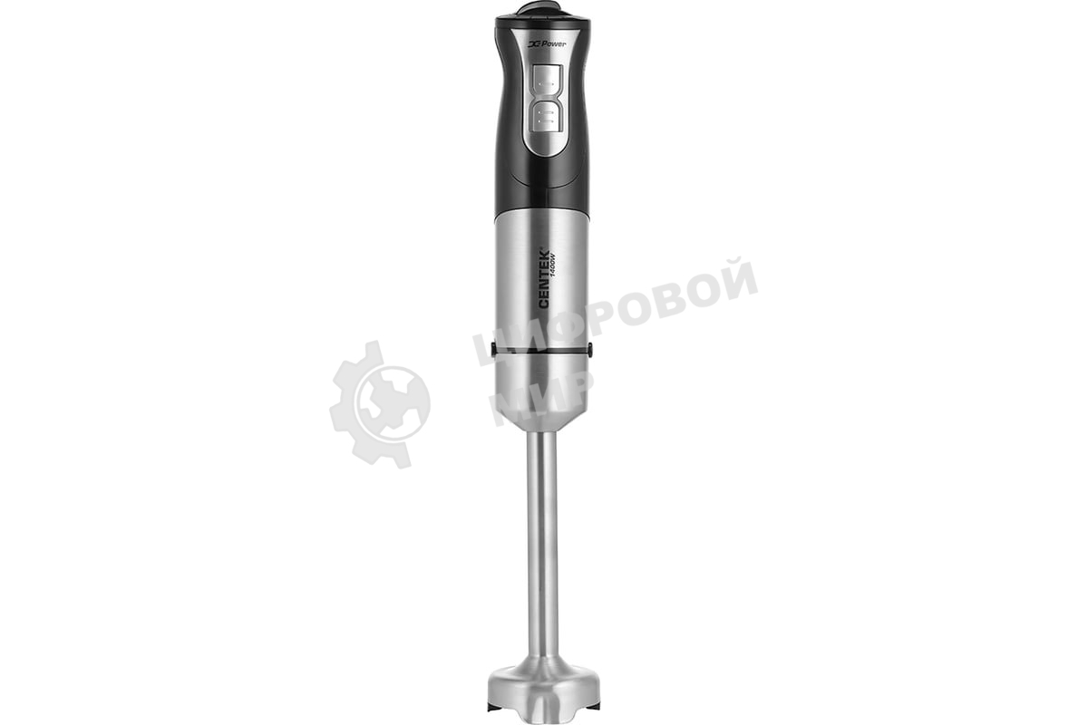 Блендер погружной Centek CT-1342 1400 Вт, черный/стальной