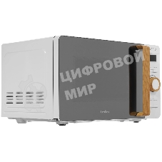 Микроволновая печь Tesler ME-2044 белый/черный, 20 л, 700 Вт, переключатели - кнопки, поворотный механизм