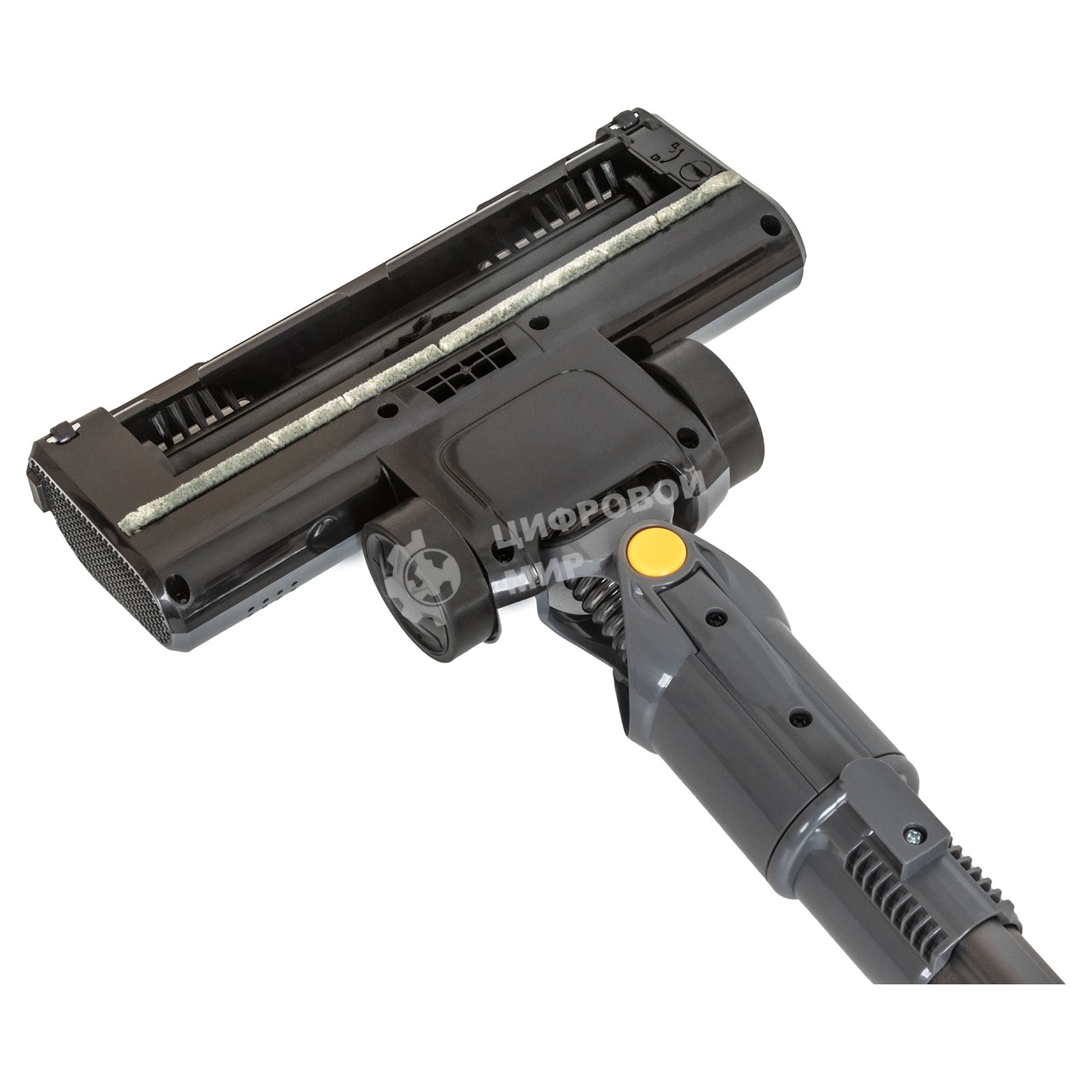 Пылесос вертикальный SUPRA VCS-5084 серый/синий, питание от аккумулятора, 350 Вт, уборка сухая, пылесборник 0.6 л, работа от АКБ max 30 мин.