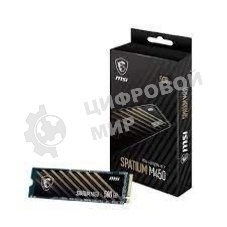 Накопитель SSD MSI SPATIUM M450, 1Tb, PCIe 4.0 x4, M.2 2280, NVMe, R/W 3400/2400