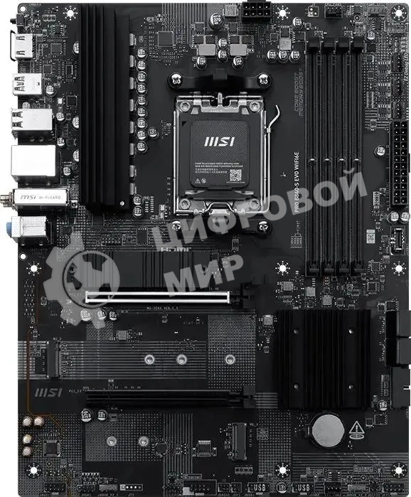 Материнская плата MSI PRO B840-S EVO WIFI6E Socket AM5 AMD B840 4xDDR5 ATX AC`97 8ch(7.1) 2.5Gg RAID+HDMI