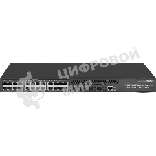 Коммутатор Dahua DH-AS5500-24GT4XF, 24×1 Гбит/с + 4×10 Гбит/с SFP+, управляемый