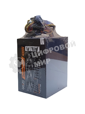 Блок питания Ginzzu SA400, 400Вт, 80мм, черный