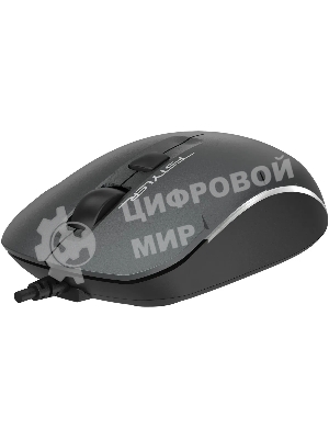 Мышь проводная A4Tech Fstyler FM26 серый/черный, 1600 dpi, USB, кнопки - 4