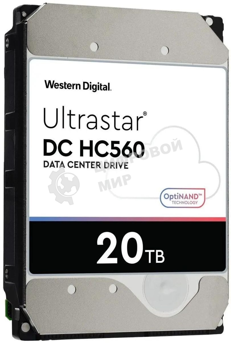 Жесткий диск Western Digital HDD WUH722020BLE604 20Tb 7200rpm SATA-III 512Mb 3.5