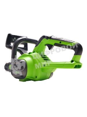 Цепная пила аккумуляторная GreenWorks G24CS25K4, 24V, 25 см, c АКБ 4А·ч и ЗУ (2007707UB)