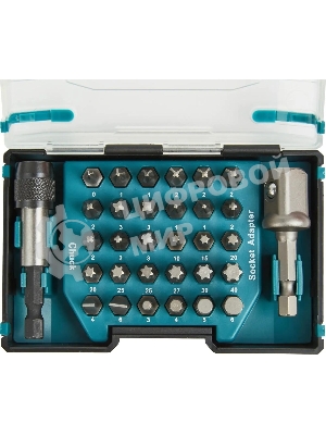 Набор бит Makita D-65084 (32пред.) для шуруповертов