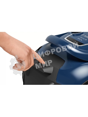Пылесос Bosch BGS412000 синий/черный, 2000 Вт, уборка сухая, пылесборник контейнер 2.4 л