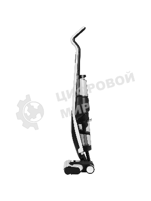 Пылесос вертикальный моющий Deerma DEM-VX100 (VXPD141) белый/черный, питание от аккумулятора, 253 Вт, уборка сухая/влажная, пылесборник 0.55 л