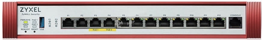 Межсетевой экран Zyxel USG FLEX 500H с подпиской Gold на 1 год (AS, AV, CF, IDP/DPI, Sandboxing, SecuReporter), Rack, 2xRJ-45: 1/2.5G (LAN/WAN), 2xRJ-45: 1/2.5G PoE+ (LAN/WAN), 8xRJ-45: 1G (LAN/WAN),