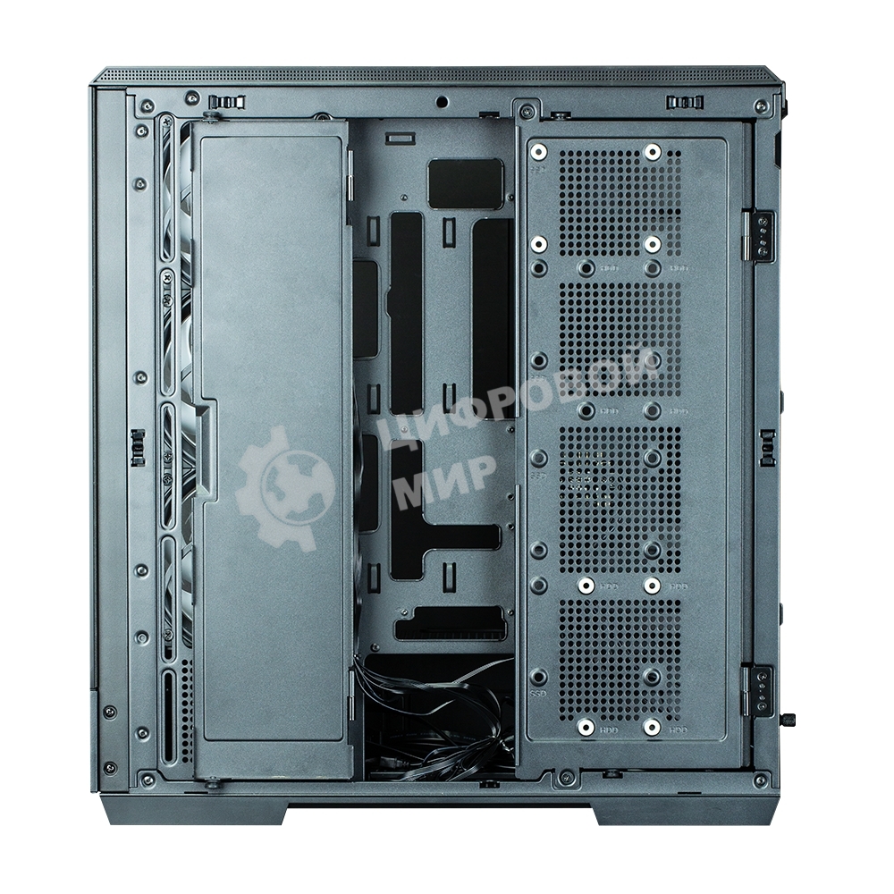 Компьютерный корпус ZALMAN P50 DS, ATX, черный, WINDOW, 2x3.5
