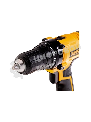 Дрель-шуруповерт Denzel CDL-IB-18-02, 18 В, 1,5 Ач, 40 Нм, щеточный