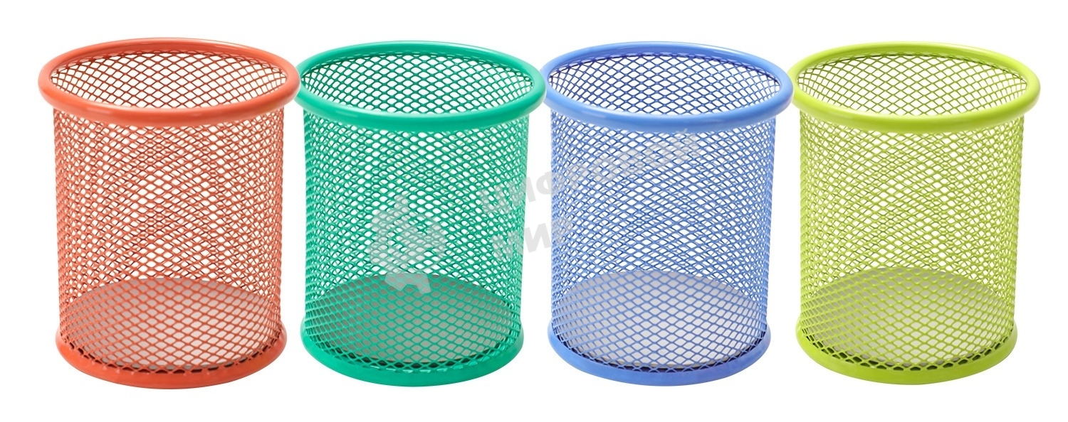 Подставка Deli E9153 для письменных принадлежностей, ассорти, металл, сетка