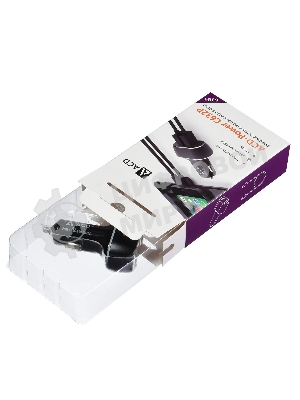 Автомобильное ЗУ ACD 63Вт, 2xUSB 1PD+1QC, 3.6~20В/3А RTL