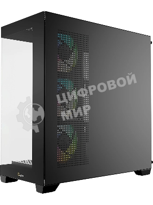 Компьютерный корпус Ocypus Gaммa C72 BK ARGB ATX/win/black/4 ARGB fans/no PSU/Tempered Glass