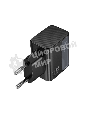 Сетевое зарядное устройство HOCO CS72A 1Type-C PD30W Midnight черный
