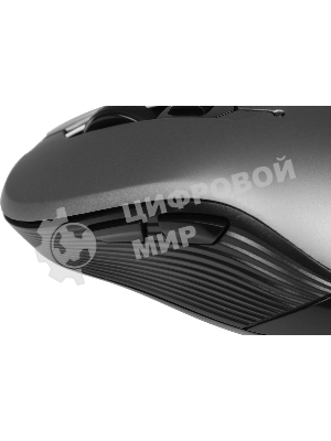 Мышь беспроводная Defender Gassa MM-105 серый, 1600 dpi, радиоканал, USB, кнопки - 6