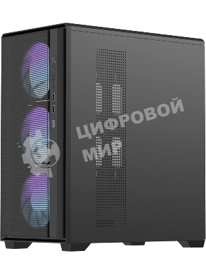 Корпус Formula Air Mesh G5 Black, Mini-Tower, чёрный, 3 x 120 мм