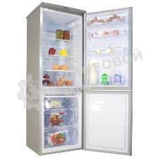 Холодильник DON R-290 MI металлик искристый двухкамерный 209/101л морозилка снизу