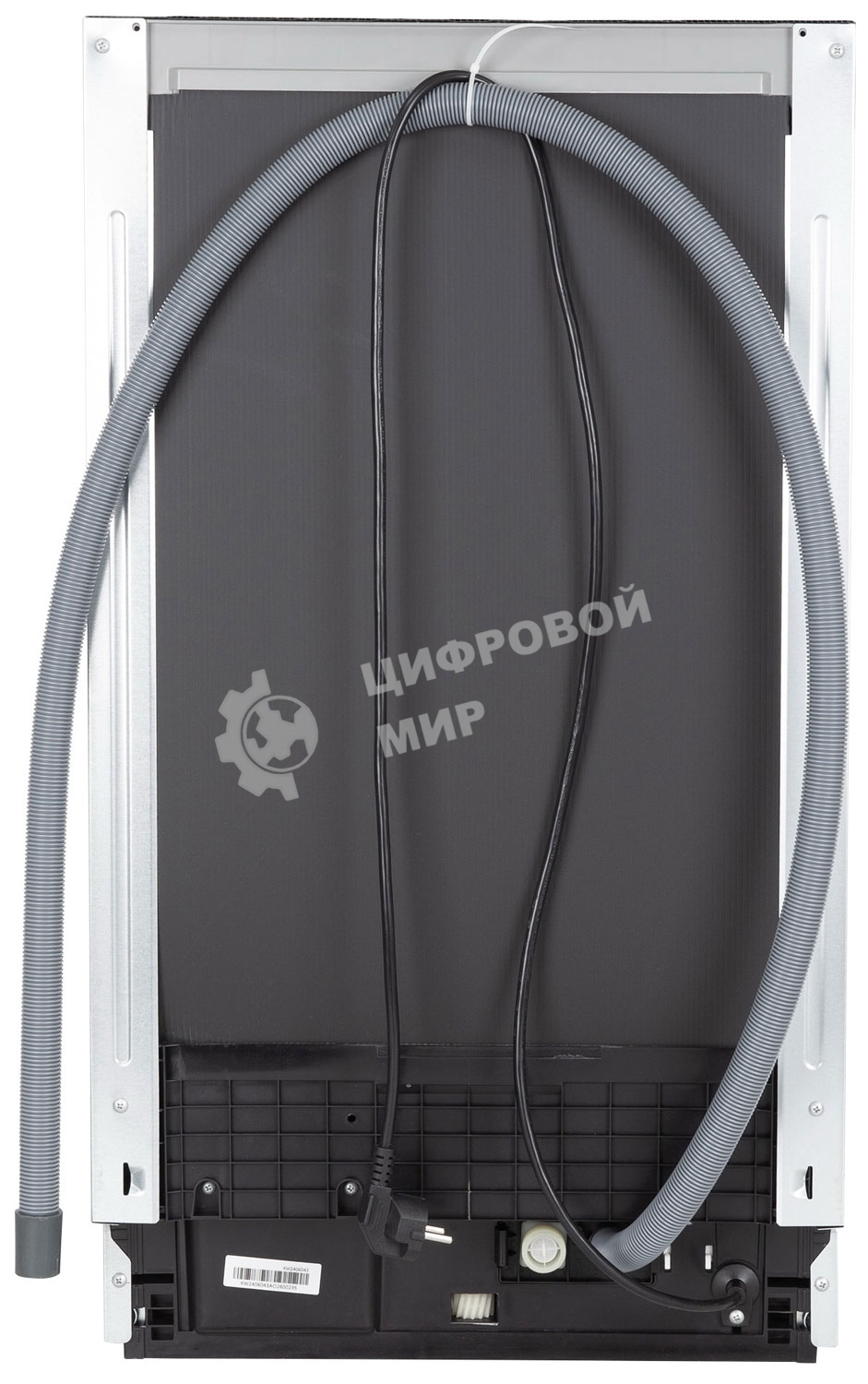 Встраиваемая посудомоечная машина Zigmund & Shtain DW 306.4, серый, 44.8 см, 10 компл., 49 дБ, класс A+++