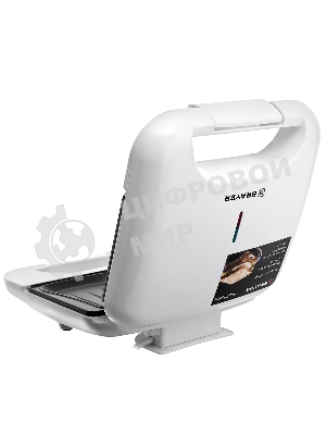 Сэндвичница BRAYER BR2203WH 750 Вт, белый