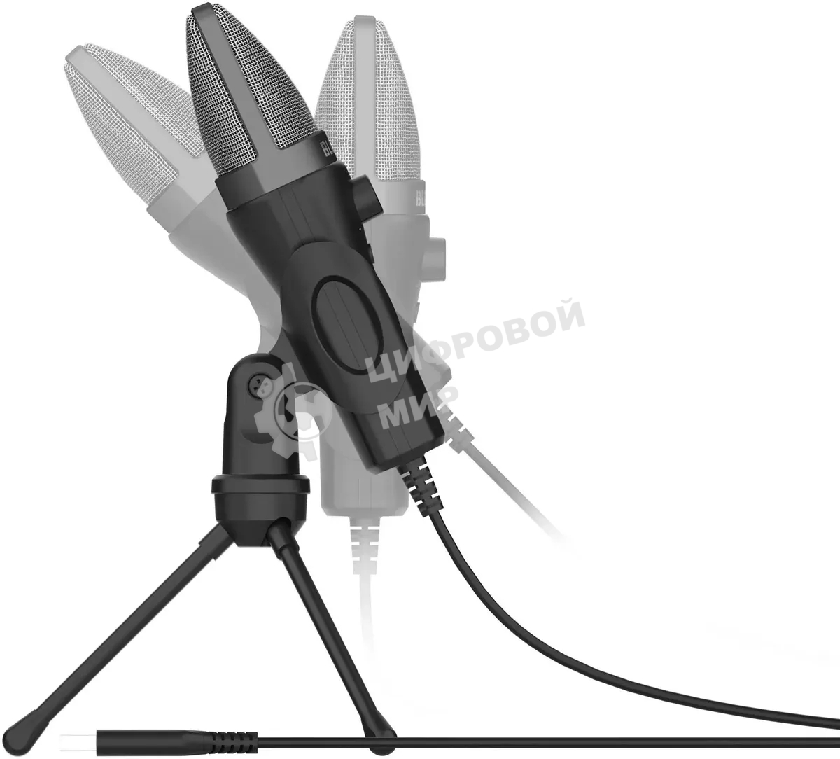 Микрофон проводной A4Tech Bloody GM20 2.3м черный