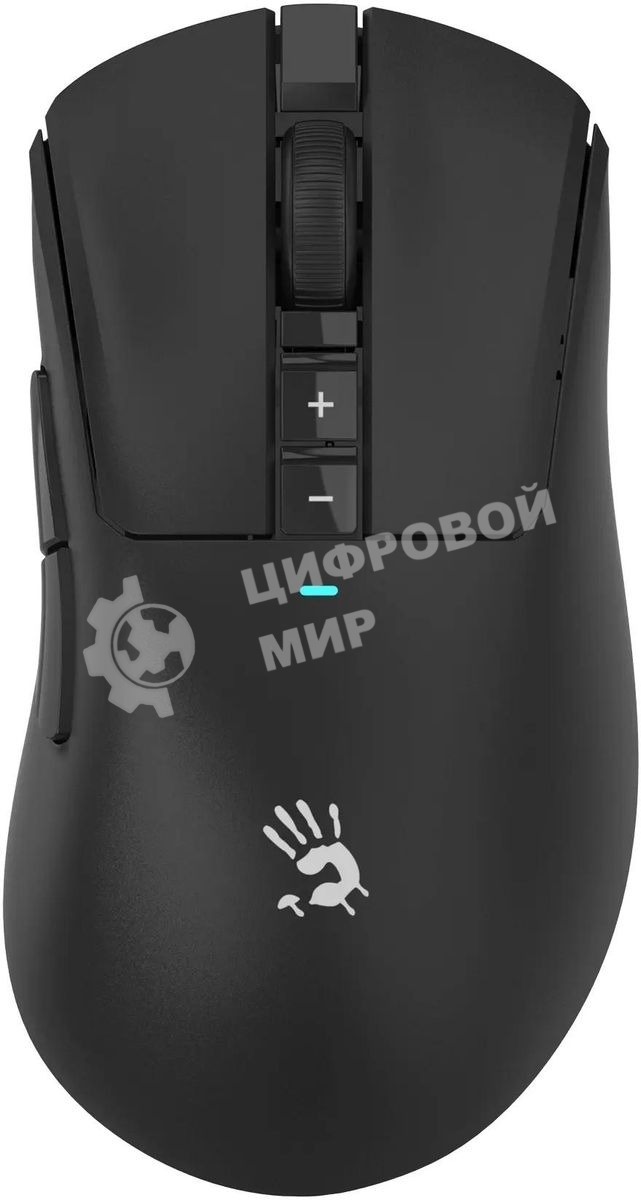 Мышь A4Tech Bloody R73 Pro черный оптическая 26000dpi беспров. USB-C 7but (R73 PRO BLACK)