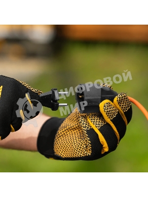 Удлинитель-шнур силовой Garden Series Denzel ПВС, 10 м, 1 розетка, 3x1 мм